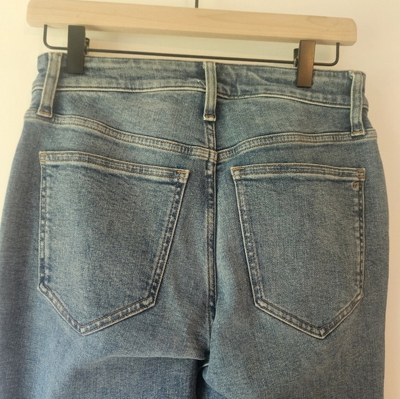 Madewell Curvy Kick Out Jeans 28 - Picture 5 of 6